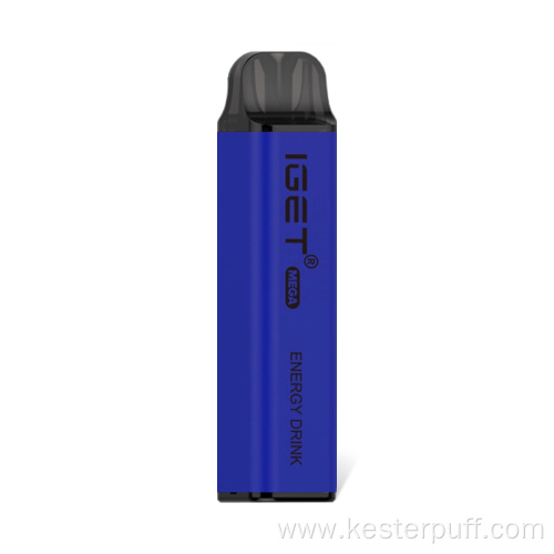 IGET MEGA 3000 PUFFS Disposable Vape BLUEBERRY ICE